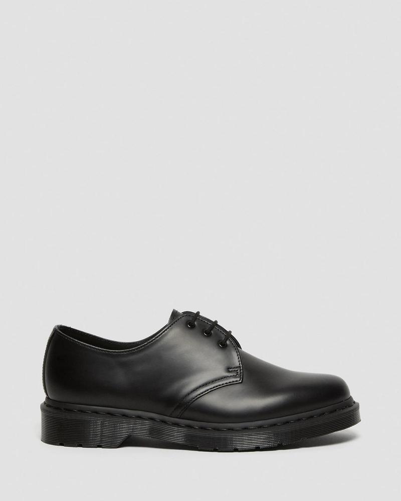 Zapatos Oxford Dr Martens 1461 Mono Smooth Cuero Mujer Negros | MX 433CTV